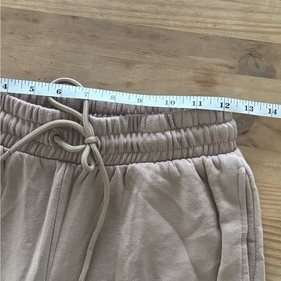 Tan Relaxed Fit Joggers for Effortless Style - Picture 6 of 9
